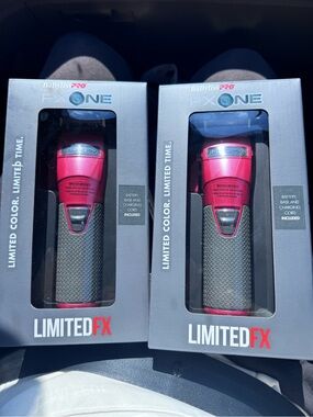 BaBylissPRO FXONE Limited FX Clippers in Red (PRICE IS FOR ONE CLIPPER)